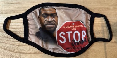 Adult Face Mask ''In Loving Memory - George Floyd'' Reusable- A0166