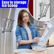 Stainless Steel Foldable Ice Scoop Holder Metal Heavy Duty Ice Maker Scoop