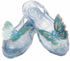 Ella Light Up Shoes Disney Cinderella Movie Halloween Child Costume Accessory