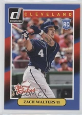 2014 Panini Donruss The Rookies Zach Walters #91 RC