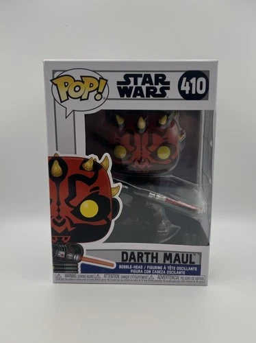 Funko Pop! Vinyl: Star Wars - Darth Maul #410 - Damaged Box