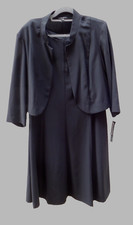 SALE True Envy Black Jacket & Dress Minimalist New with Tags size 18 W