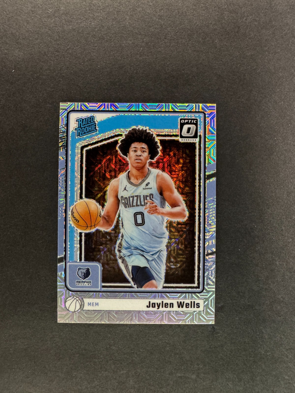 Jaylen Wells 2024-25 Panini Donruss Optic Rated Rookie Choice #252