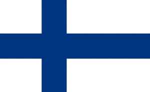 Finland Flag Self Adhesive Vinyl Sticker