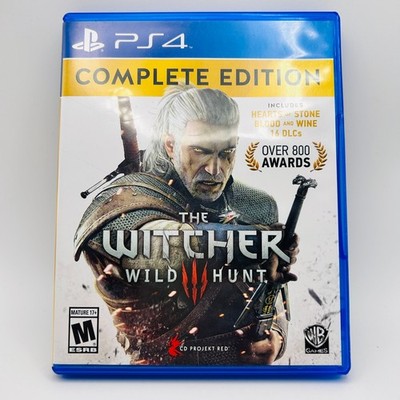 Witcher 3: Wild Hunt Complete Edition - PlayStation 4 - CIB Complete Tested