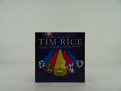 VARIOUS ARTISTS I KNOW THEM SO WELL (THE BEST OF TIM RICE) (429) 20+ Track CD Al
