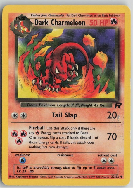 Dark Charmeleon #32 (Team Rocket (2000))