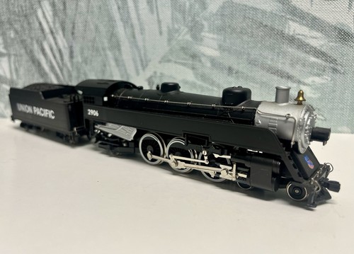 US- Dampflok Pacific 4-6-2  P-13 #2906 Union Pacific von Mehano Spur H0 + Tender | Zustand: Gebraucht
