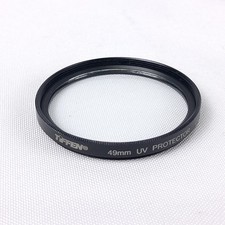 Tiffen 49mm UV Protector Filter Camera Lens Haze Protection Clear Glass