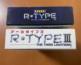 Super R-Type Riii 3 Famicom Box Theory Postcard Included