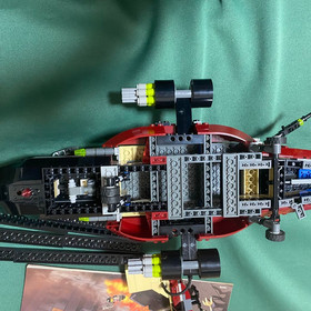 LEGO Dino Attack T-1 Typhoon vs. T-Rex 7477 In 2005 Used Retired Comp W/Manual