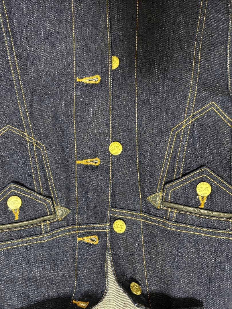Lost Control Denim Jacket Leather - image 5
