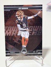 2025 Panini Mosaic🏈Joe Burrow Touchdown Masters Card #3 - Cincinnati Bengals 🐅