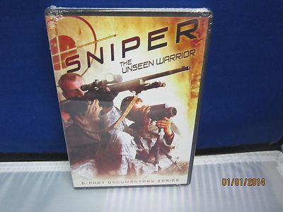 SNIPER The Unseen Warrior 6 part document DVD,Sealed  SuperFastShipping+Tracking