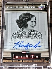 2022 UD Marvel Studios WandaVision Kathryn Hahn Agnes CS60-KH Auto Signed Agatha