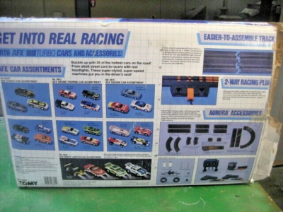 AFX TOMY RACE SET #8604 Corvette Challenge COMPLETE With serviced