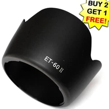 ET-60II Flower Lens Hood for Canon EF 75-300MM F/4-5.6 III EF-S 55-250mm f/4-5.6