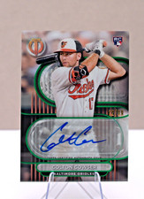 2024 Topps Tribute Certified Autographs Green #TA-CC Colton Cowser /99 (AU, RC)