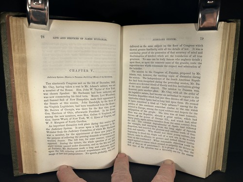 THE LIFE OF JAMES BUCHANAN President AMERICANA Slavery CIVIL WAR Lincoln 1856 - Picture 19 of 24