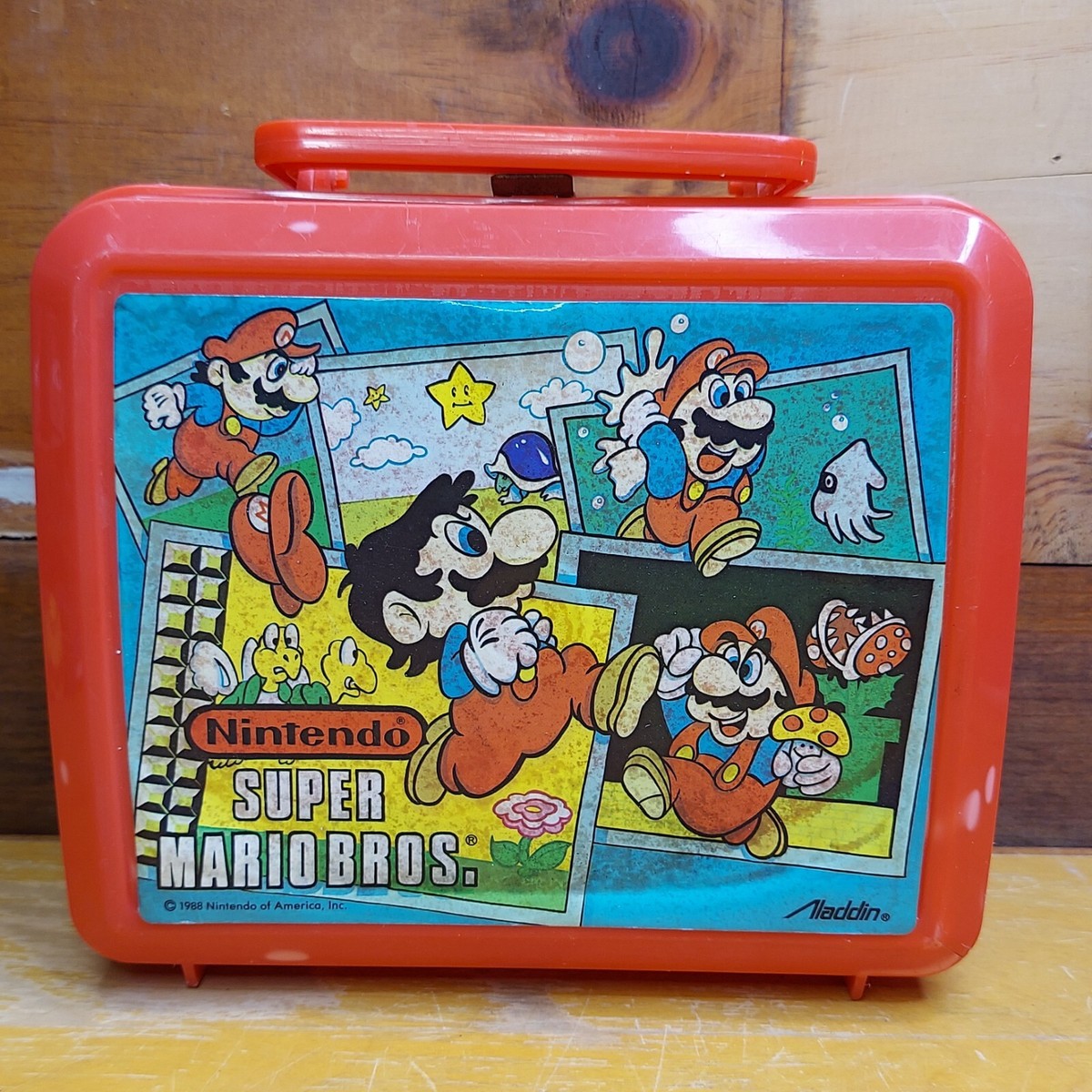 Vintage Nintendo Super Mario Lunchbox 1988 - No Thermos | eBay