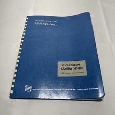 Tektronix C-40 Oscilloscope Camera System Instruction Manual 070-0616-00