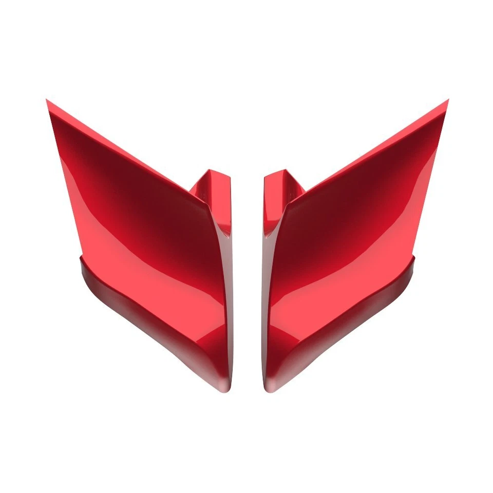 Panel de cubierta lateral extendido Wicked Red CVO para Harley Davidson 2014+ Foto 3 de 4