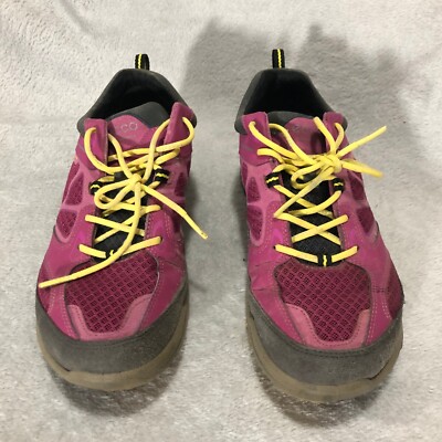 ECCO Biom Performance Trail Running Shoes Pink Athletic Sneakers Size 8