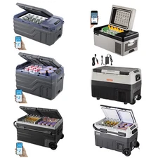 Car Refrigerator Freezer 15L/25/30/35/45/55L Dual Zone Car Fridge 12/24V Home