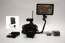 Pro D850 4K 12 WLM light F570 wireless lavalier mic fo Nikon D500 D810 D750 D610