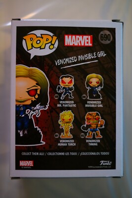Funko POP! Fantastic Four Venomized Invisible Girl Gamestop