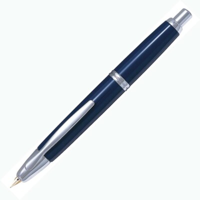 Pilot CAPLESS Fountain Pen Dark Blue Fine Nib FCN-1MR-DL-F from Japan