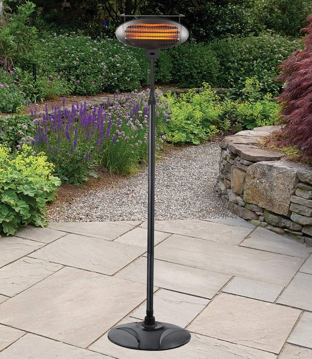 AIRCHOICE-HCH-1500 Free Standing 1500W Infrared Electric Patio Heater | eBay