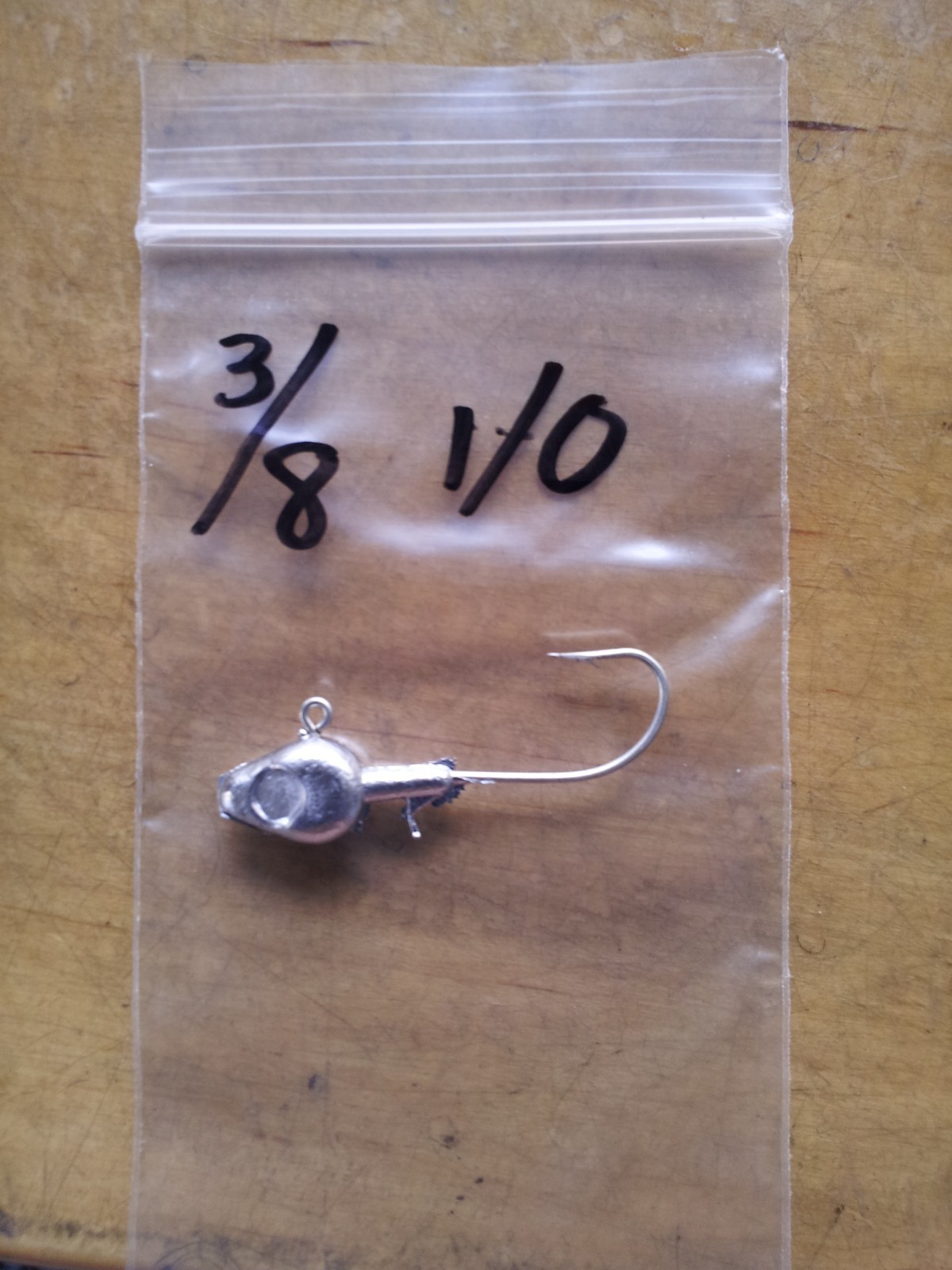 25 1/4oz Minnow Head Jigs On Eagle Claw 635 Saltwater Hook #1 1/0 2/0 3