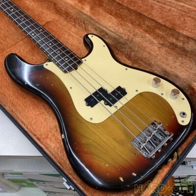 Fender 1977 Precision Bass 3 Tone Sunburst USA Vintage Fender 1977 Precision Bass 3 Tone Sunburst USA Vintage