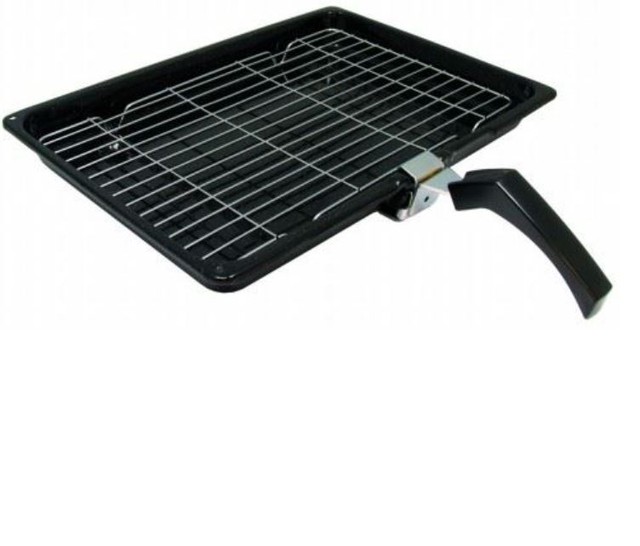Universal Oven Grill Pan Non Stick Medium Small Cooker Tray With Handle Rack for sale online eBay