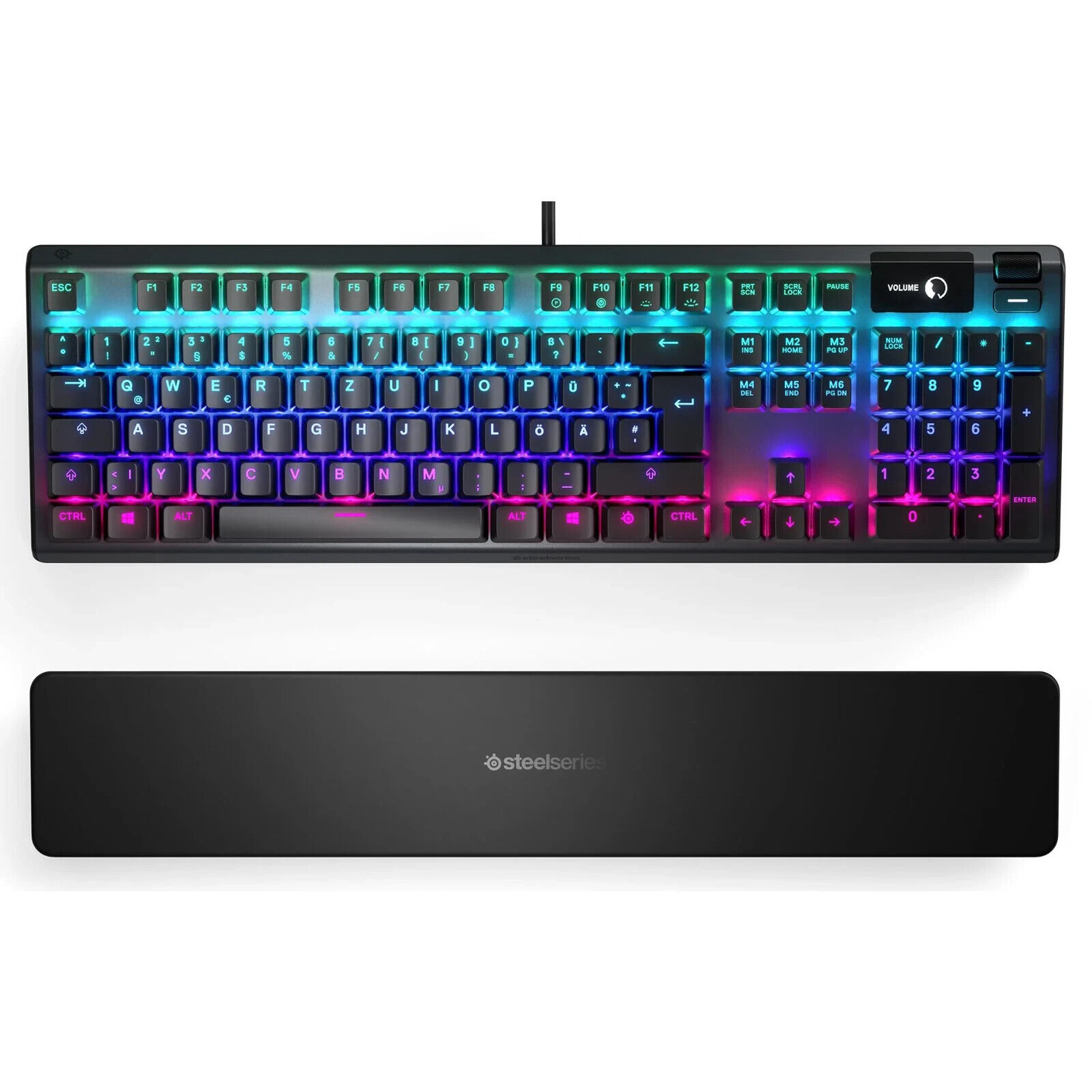 SteelSeries Apex 5 Hybrid Mechanical Gaming Keyboard for PC, mac, Xbox One, PS4