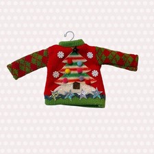 Ugly Sweater Christmas Ornament Tree Christmas Tree - Collectible