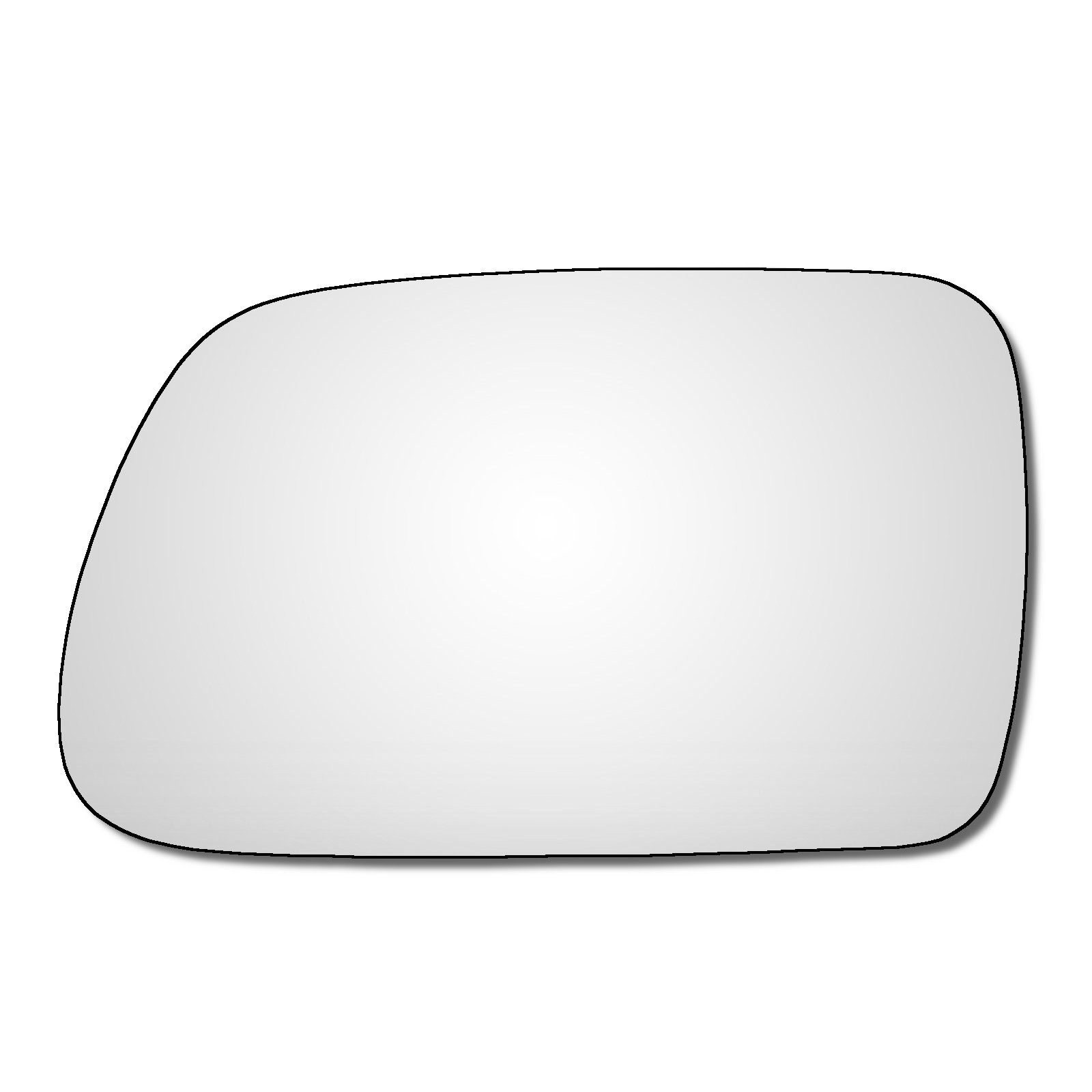 Left Hand Passenger Side Citroen Xsara 2000-2006 Convex Wing Door Mirror Glass