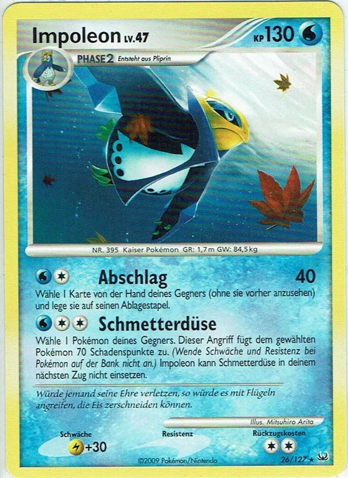 Pokemon Karte Trading Card Game Platin Nr. 26/127 Impoleon deutsch - Bild 1 von 1