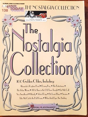 EZ Play Today 138 - The Nostalgia Collection- Organ Piano Keyboards