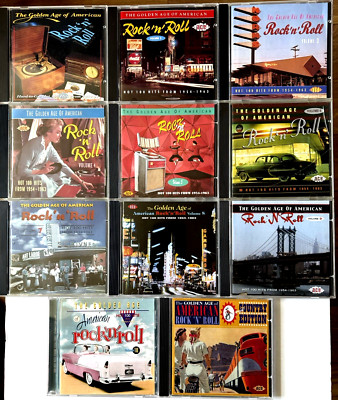 The Golden Age Of American Rock N Roll -11- CDs All VG+ or better Great Set