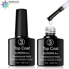 TOP COAT Dipping System Dip Nail Shining Acrylic Powder Nails 7.5ml (Step 3)