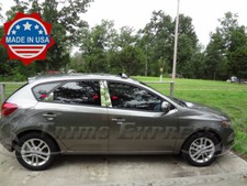 Fit2010-2013 Kia Forte 5dr Hatchback 6pc Pillar Post Stainless Steel Trim