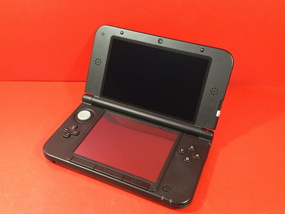 USED Nintendo 3ds LL XL Console Red × Black color console only F/S  