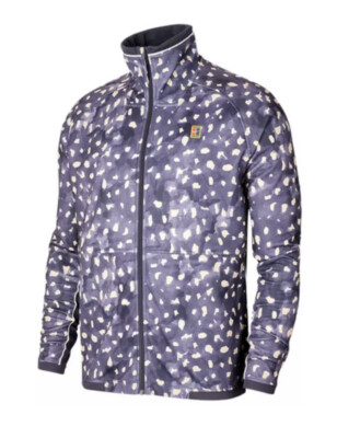 Nike Court Melbourne Print Full Zip Tennis Men's Sz Medium Jacket
