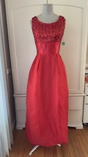 1960s Frederick s of Hollywood Evening Sequins Nylon Gown-Women s Small