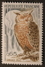 Timbre - Grand Duc - YT1694 - 1971 - Neuf **