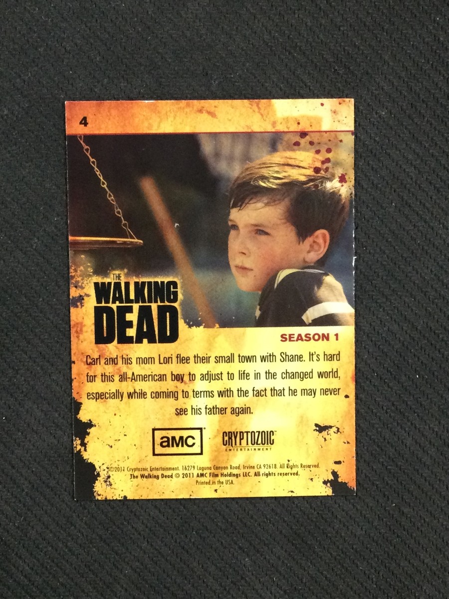 2012 The Walking Dead #4 Carl Grimes Chandler Riggs AMC | eBay