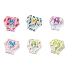 Reusable Dog Period Pants Pantie with Soft in Heat Period Multiple Color