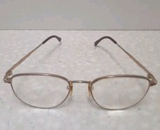 Laura Ashley Ladies Eyeglasses Frame Lydia Gold Rose Tone Free Ship